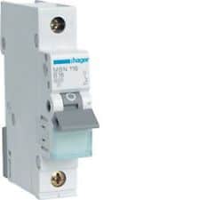 חצי אוטומט hager C 1*20A 6KA חצי אוטומט hager C 1*20A 6KA